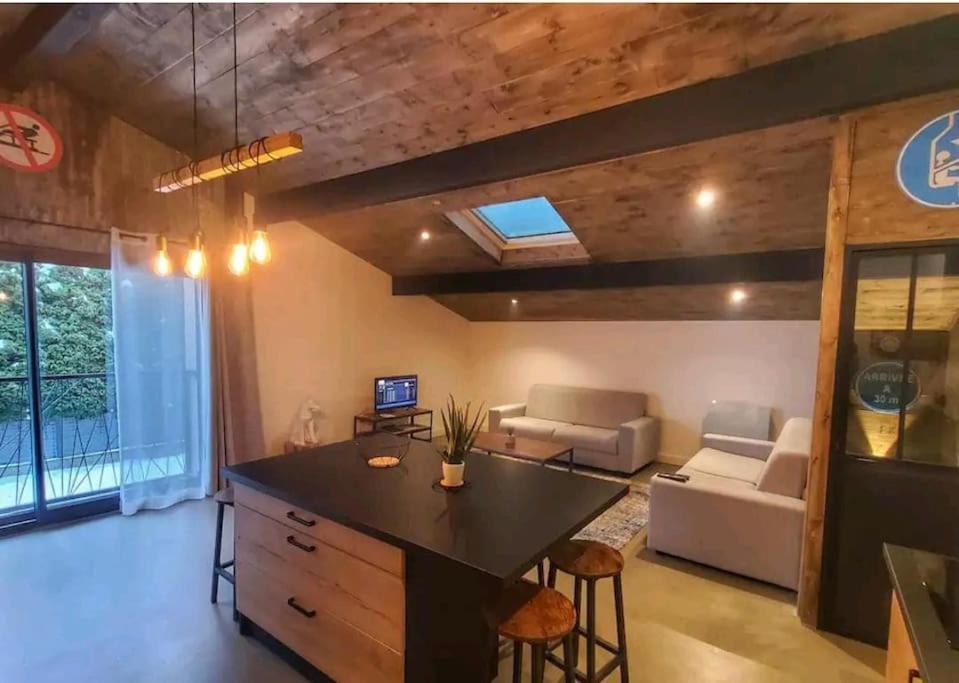 Bienvenue Chez Les Trutes Apartment Modane Luaran gambar